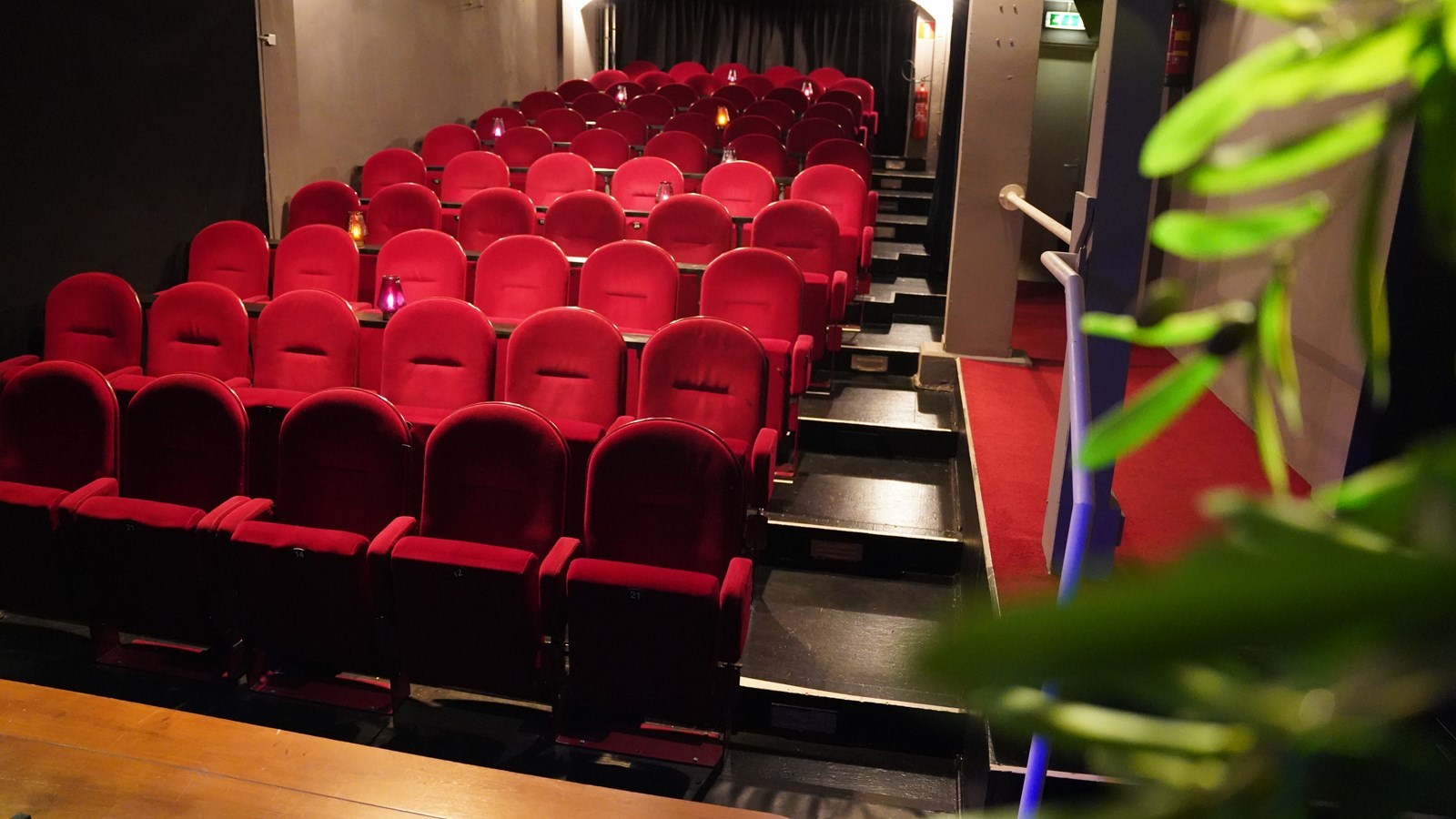 Origineel vergaderen in een klein en intiem theater in het centrum van Den Haag