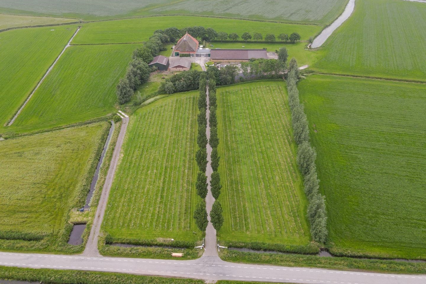 Vergaderen op een wijnboerderij bij Sneek