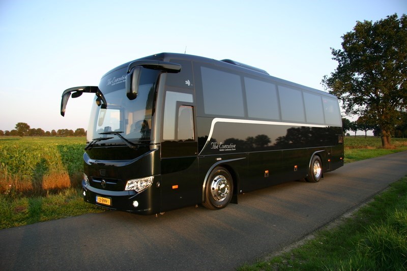 Vergaderen in een rijdende Conference Room