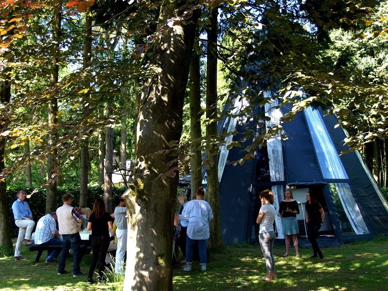 Dutch design tent in Noord-Brabant