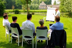 Vergaderen in een Kasteel vlakbij Den Bosch Vergaderen in een Kasteel vlakbij Den Bosch