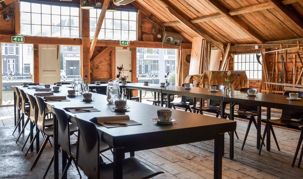 Vergaderen in een Monumentale Houtzaagmolen in Utrecht