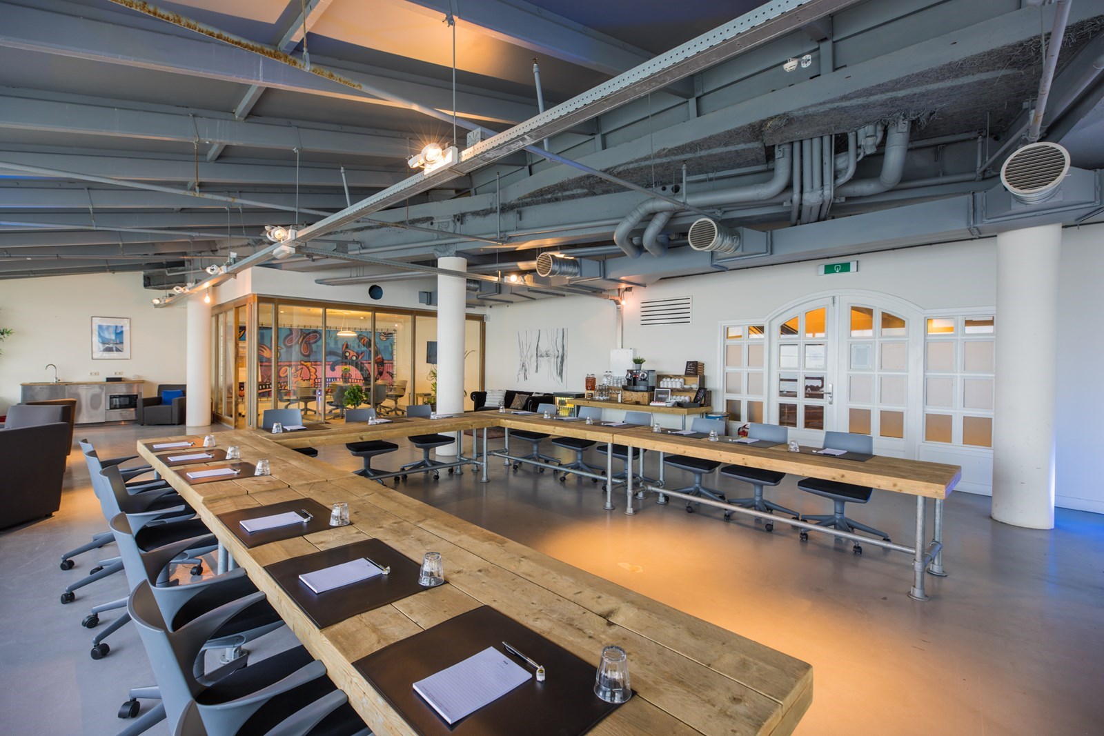 Vergaderen op de Pier van Scheveningen