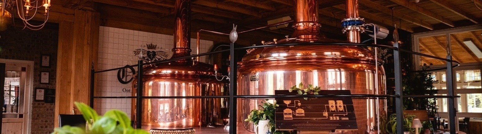 Vergaderen in een Bierbrouwerij