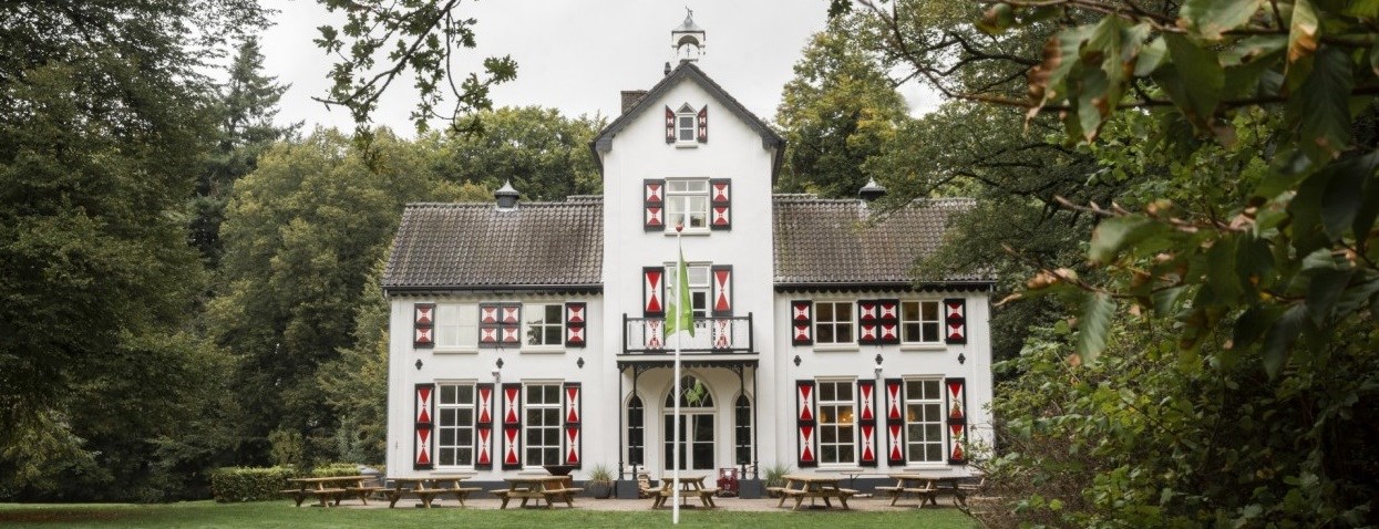 Vergaderen op een landgoed